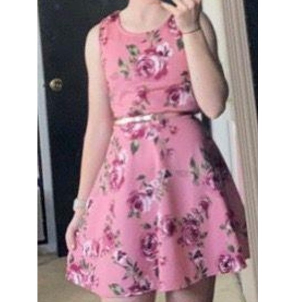 Jenna & Jessie Fit and Flare Dress